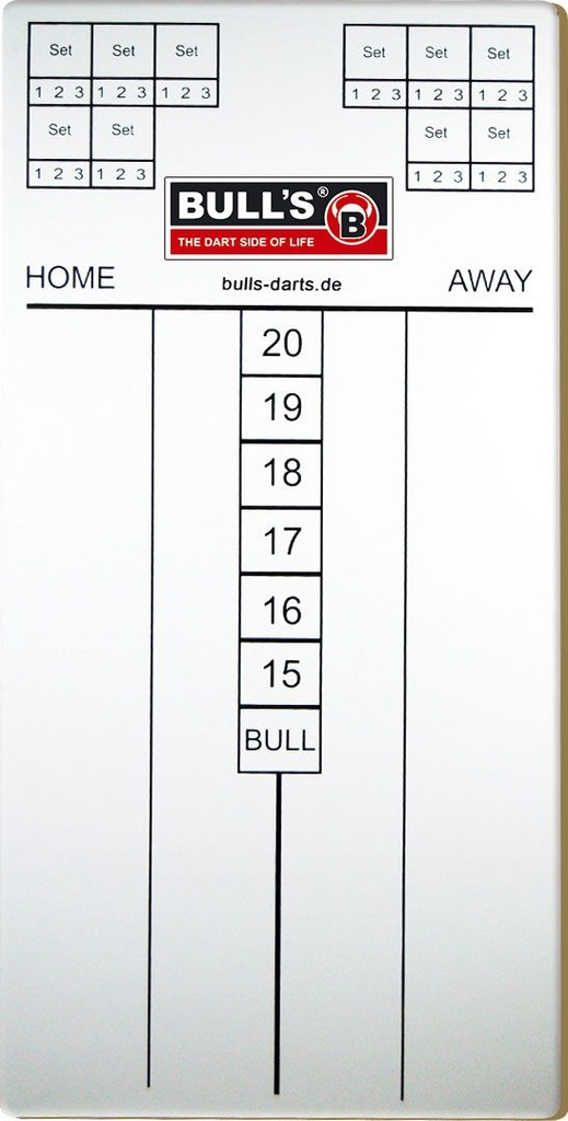 [67307] BULL'S Markerboard Masterscoreboard