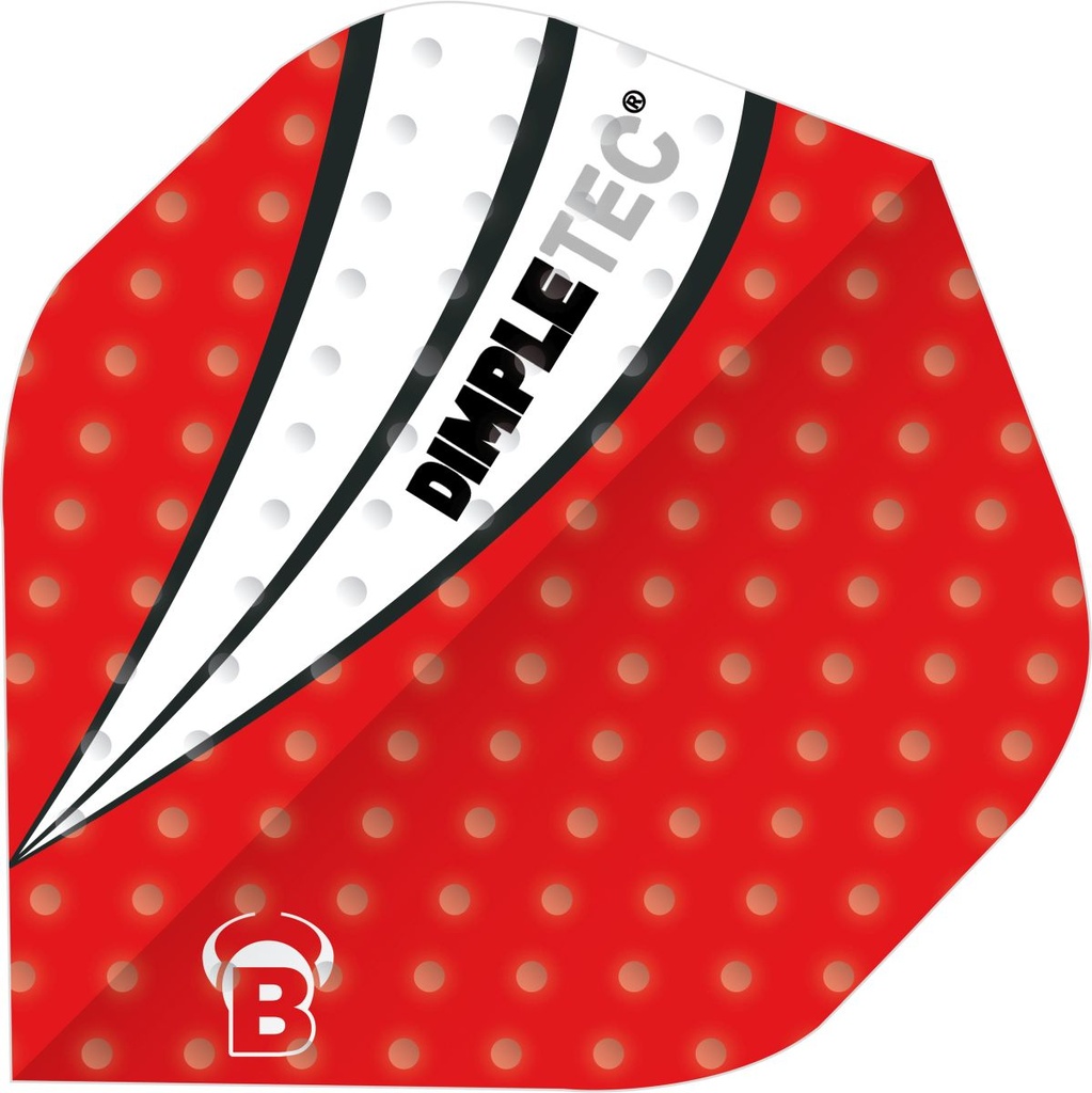 [50207] BULL'S Dimpletec Red Flights