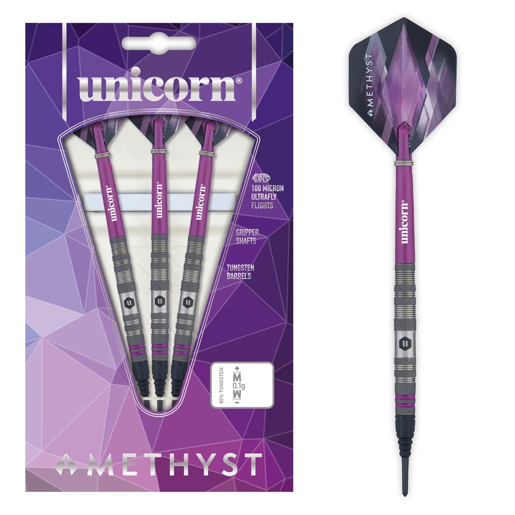 [04742] Unicorn Amethyst 2 Soft Darts
