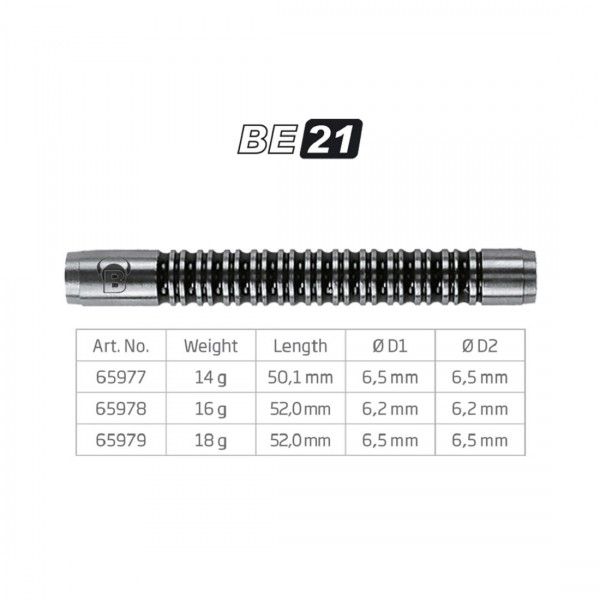 [65978] BULL'S BE-21 Soft Dart Barrel (16 Gr.)