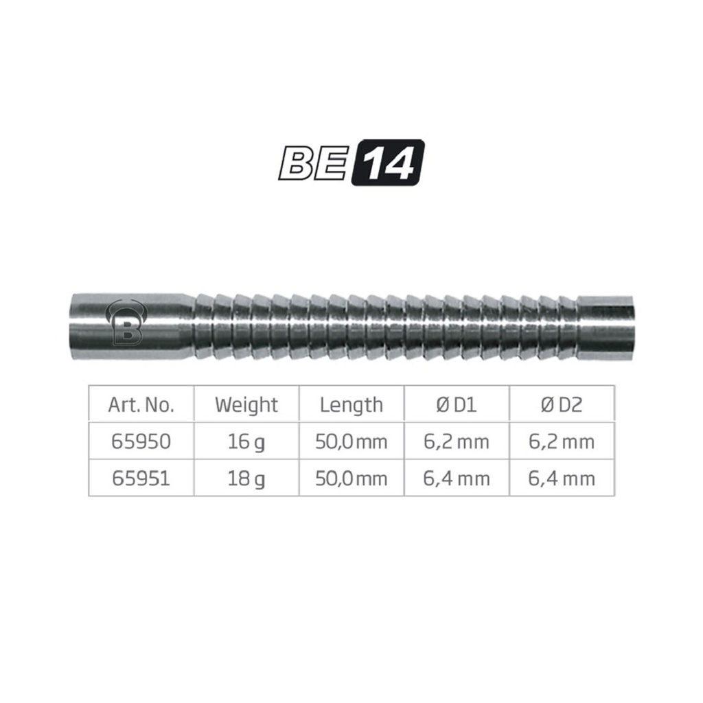 [65950] BULL'S BE-14 Soft Dart Barrel (16 Gr.)