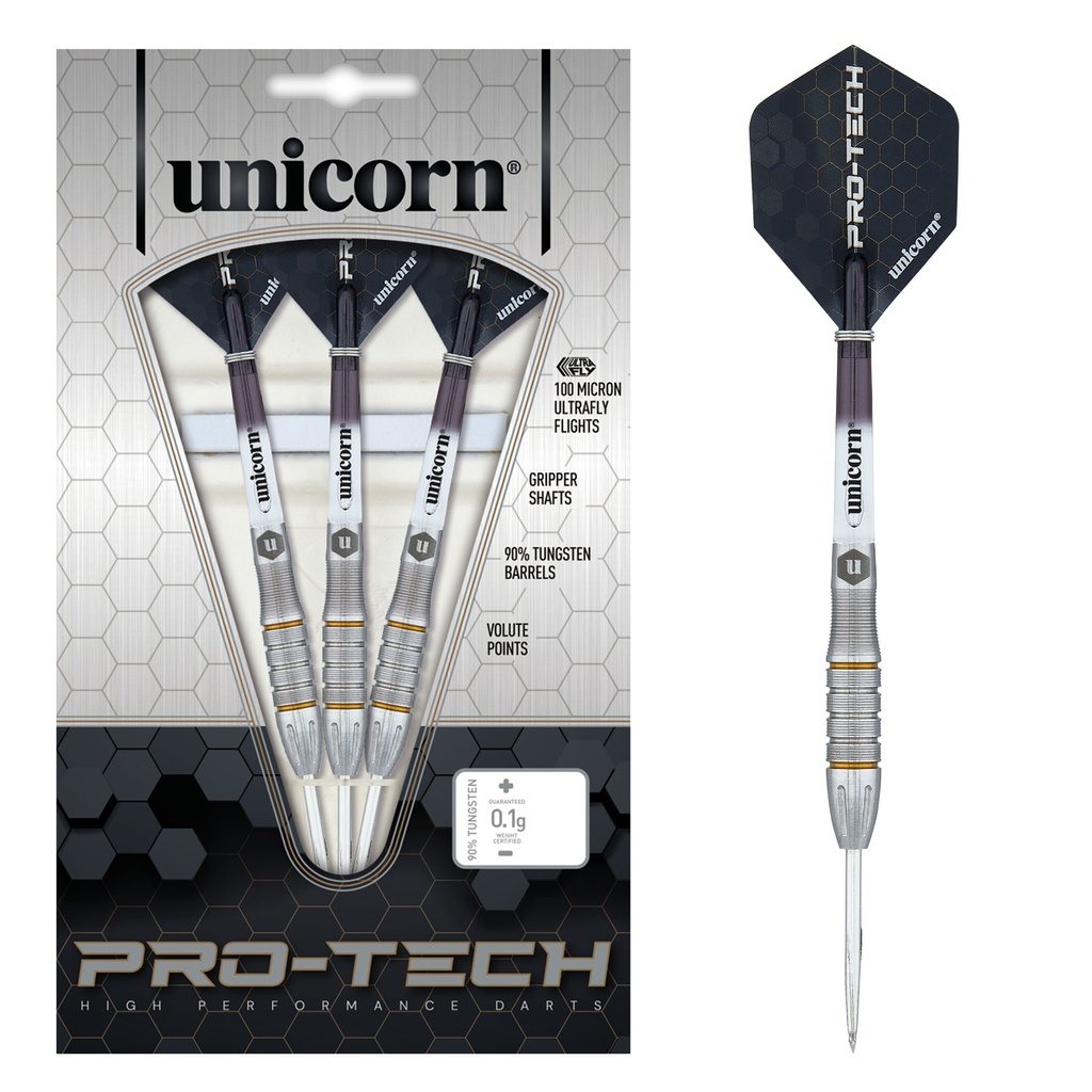 [27718] Unicorn Pro-Tech Style 5 Steel Darts (25 Gr.)