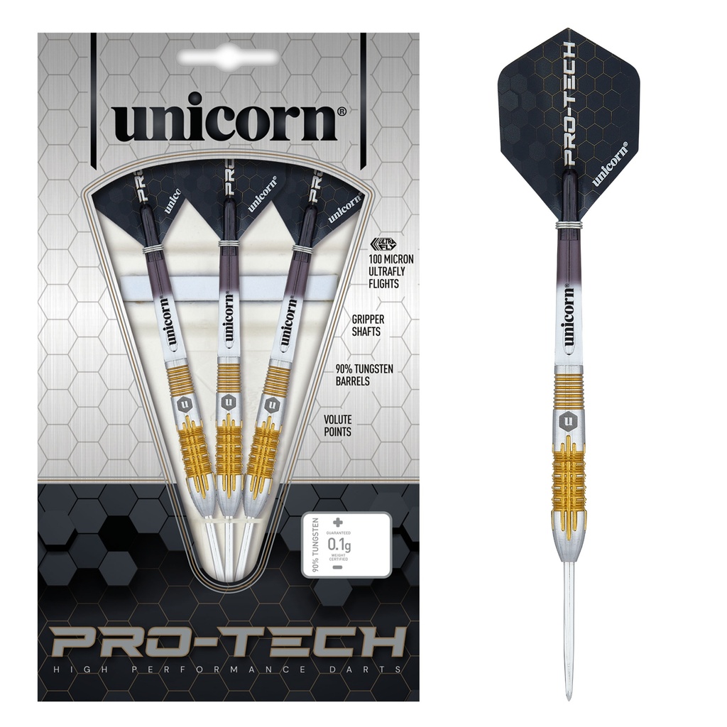 [27706] Unicorn Pro-Tech Style 1 Steel Darts (22 Gr.)