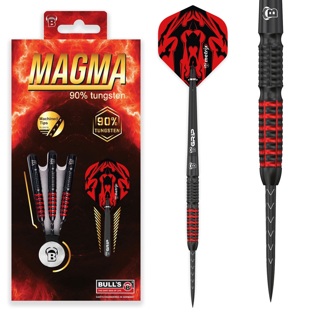 [14845] BULL'S Magma Steel Dart (25 Gr.)