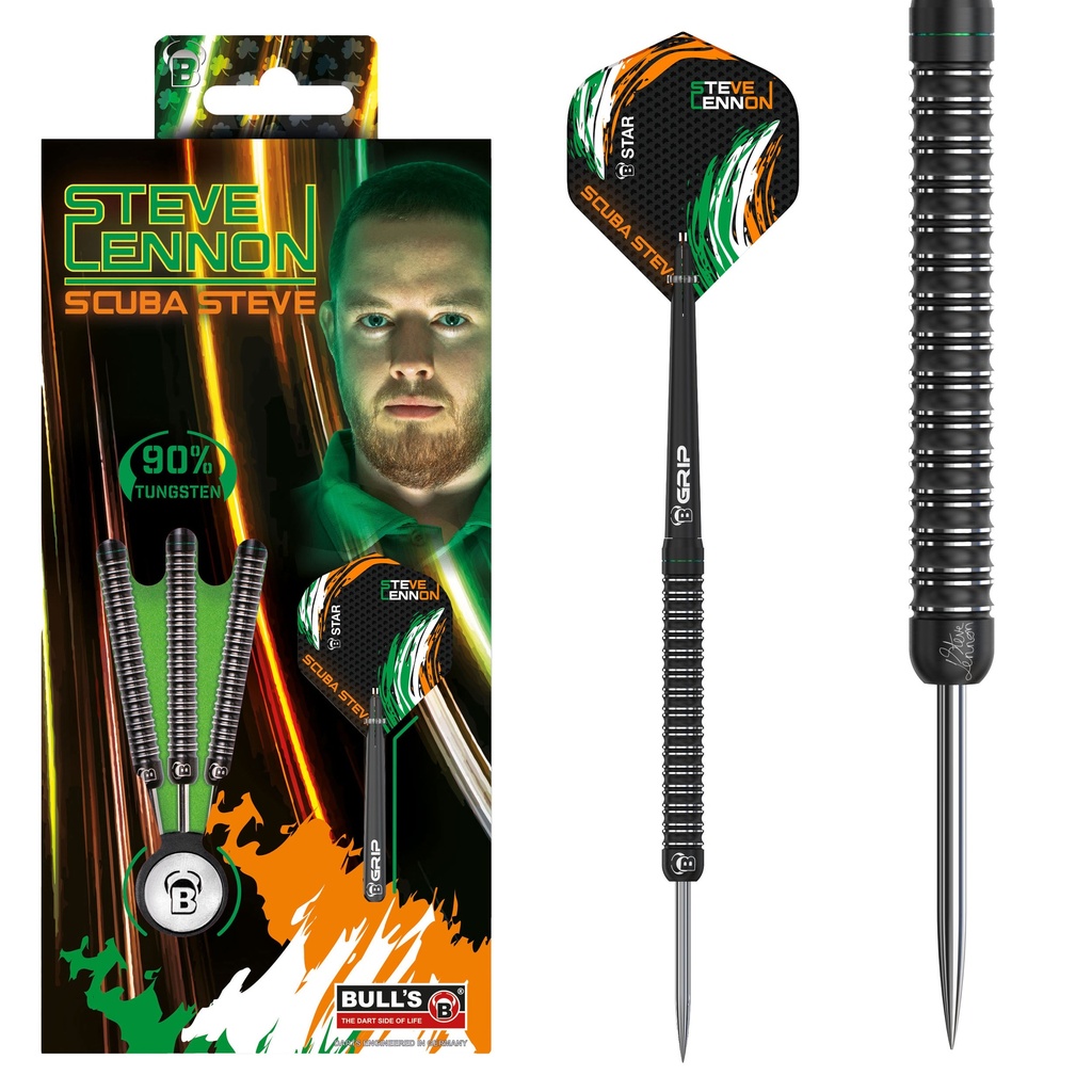 [14642] BULL'S Steve Lennon Steel Dart (22 Gr.)