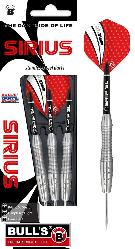 [12961] BULL'S Sirius Steel Dart (21 Gr.)