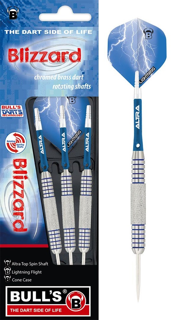 [12551] BULL'S Blizzard Steel Dart (21 Gr.)