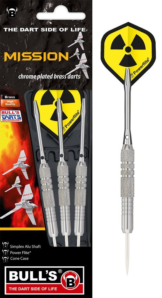 [12431] BULL'S Mission-D Steel Dart (21 Gr.)
