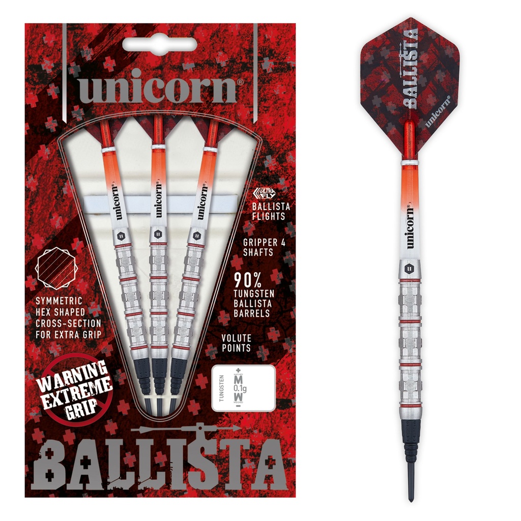 [04337] Unicorn Ballista Style 4 Tungsten Soft Darts (20 Gr.)