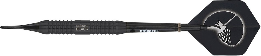 [04219] Unicorn Core Plus Black Soft Darts (19 Gr.)