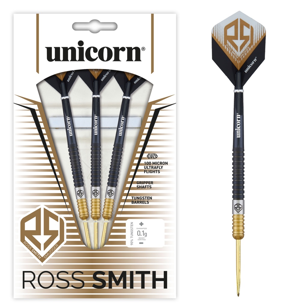 [02342] Unicorn Ross Smith Two-Tone Steel Darts (22 Gr.)