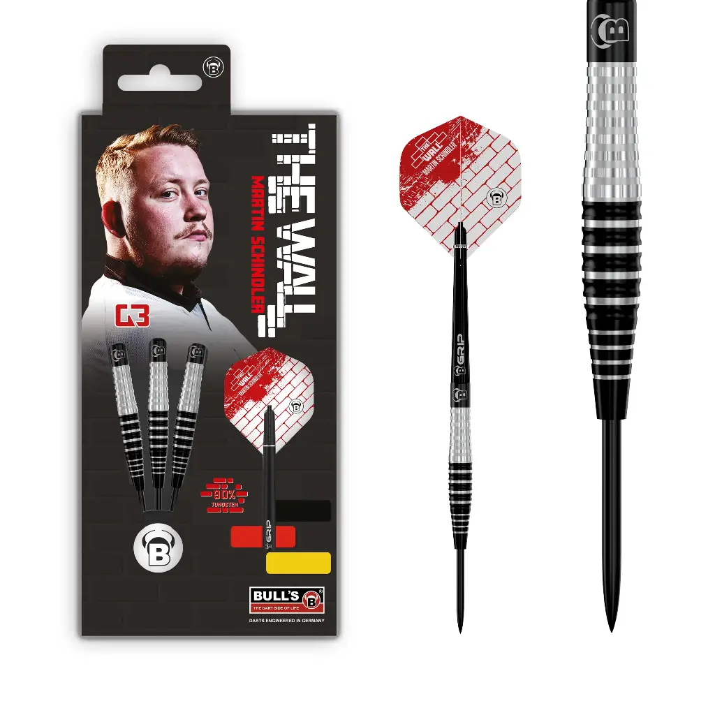 [14631] BULL'S Martin Schindler Generation 3 Steeldart (21 g)