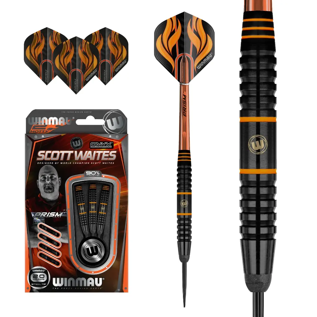 [703201] Winmau Scott Waites Steel-/Softdart Conversion-Set 20 g
