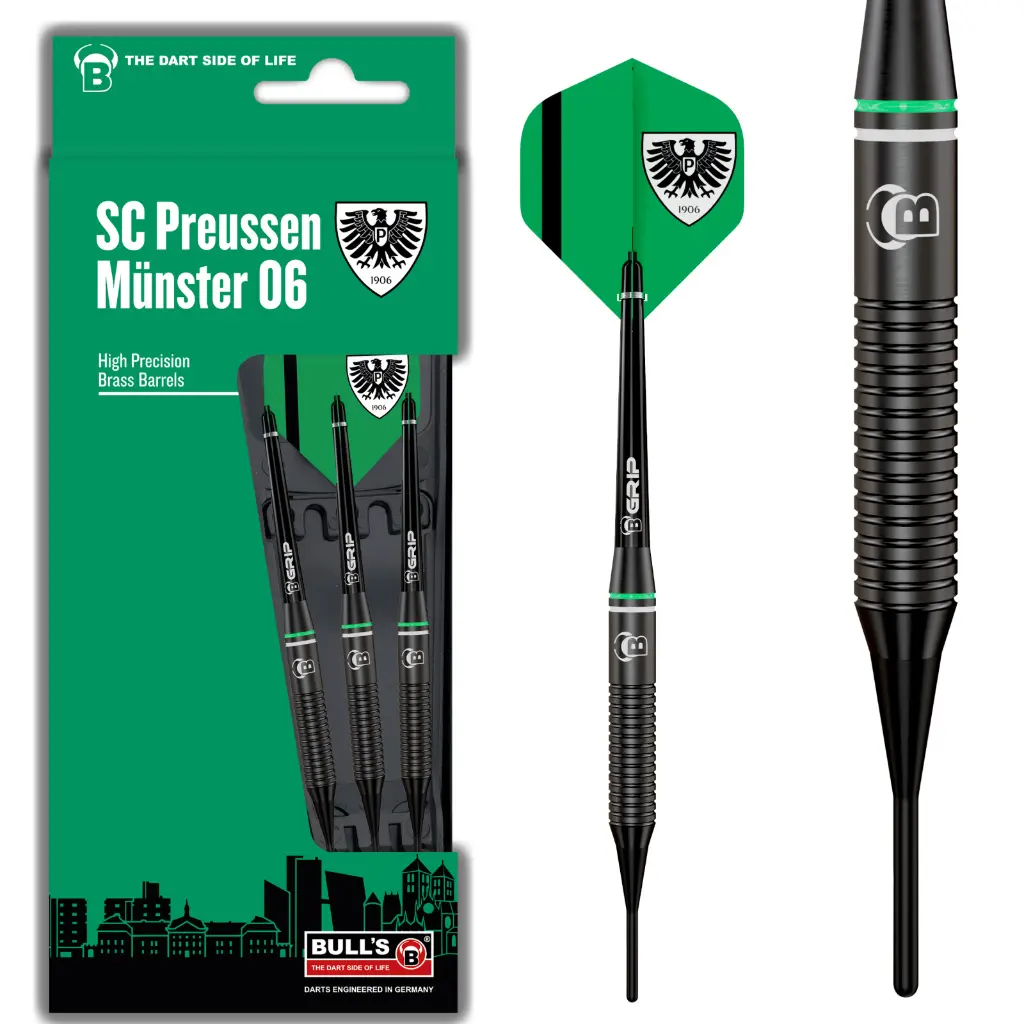 [16998] BULL'S Preußen Münster Brass Soft Dart