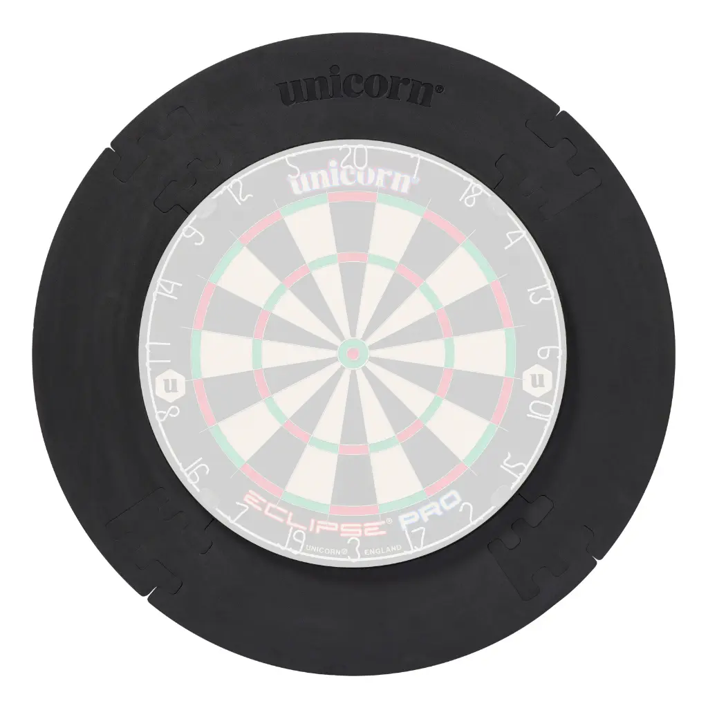 Unicorn Jigsaw Dartboard Surround Black