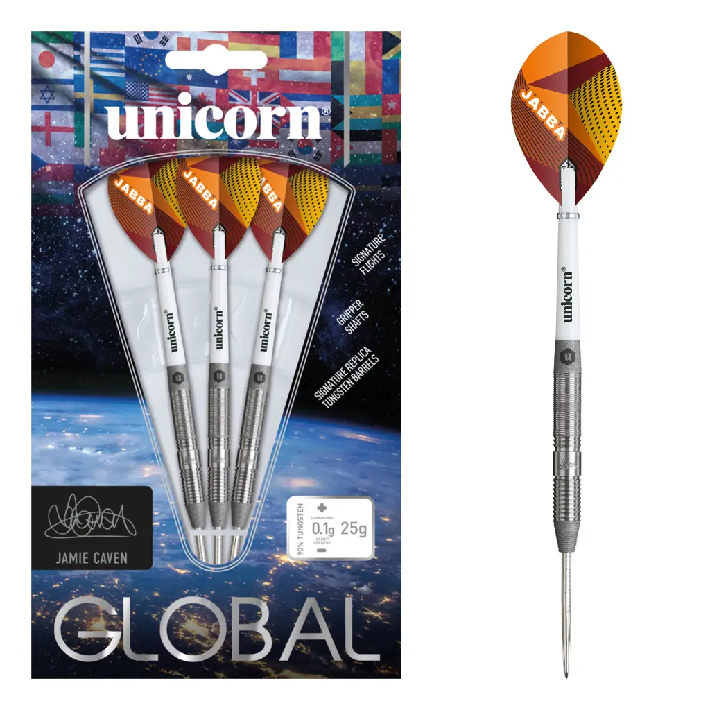 [01346] Unicorn Global Jamie Caven 25g Steel Tip 90% Tungsten