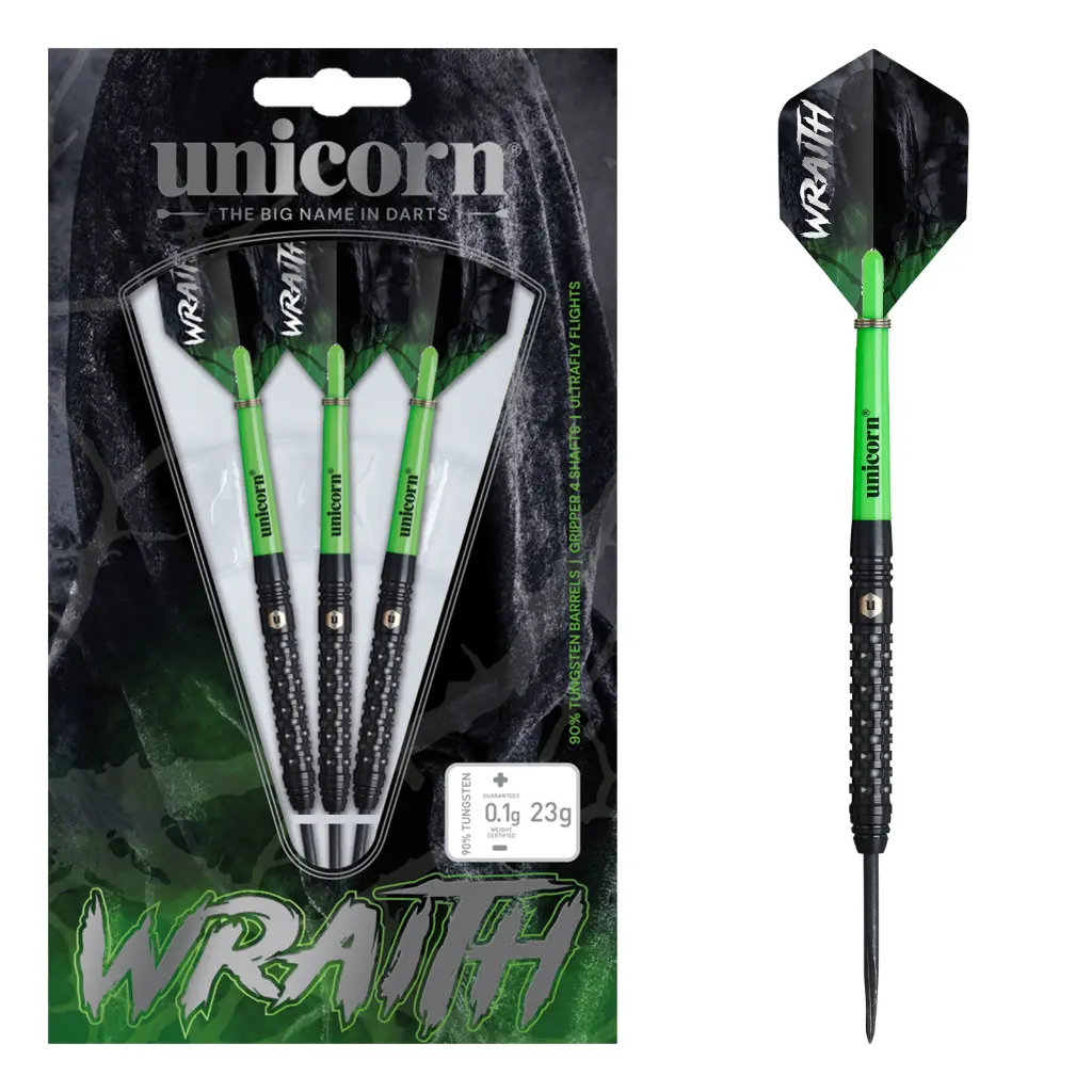 [29012] Unicorn Wraith 21g,23g,25g, Steel Dart 90% Tungsten (25 Gr.)