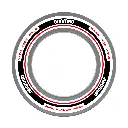 Catchring (Auffangring) - Winmau Advance white/red 4453