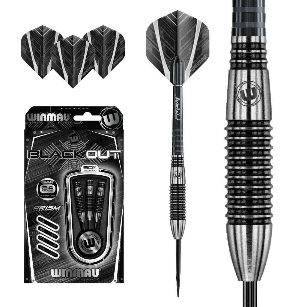 [709601] Winmau Blackout Steeldart 24g/26g (24 g)