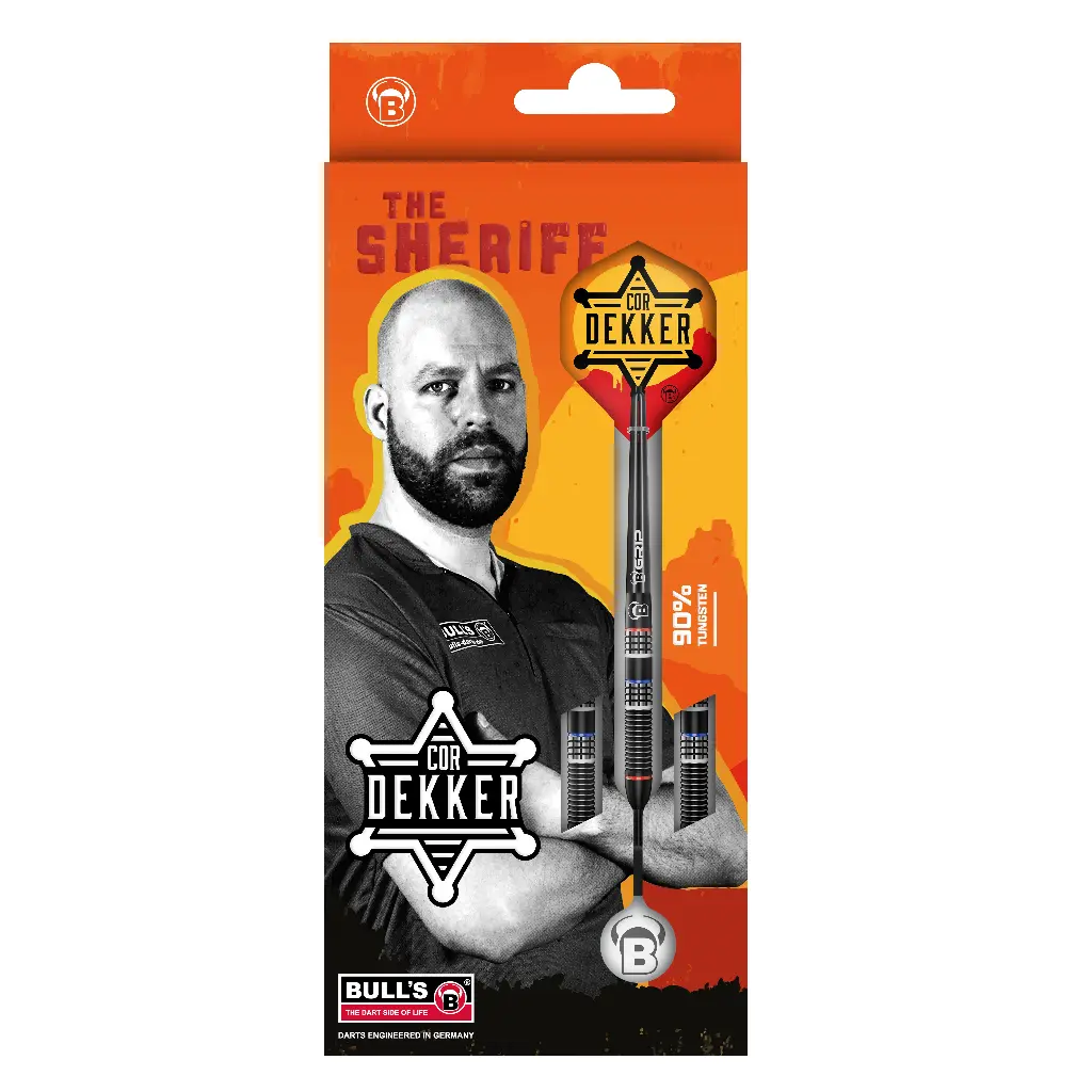 [14228] BULL'S Cor Dekker Steel Dart