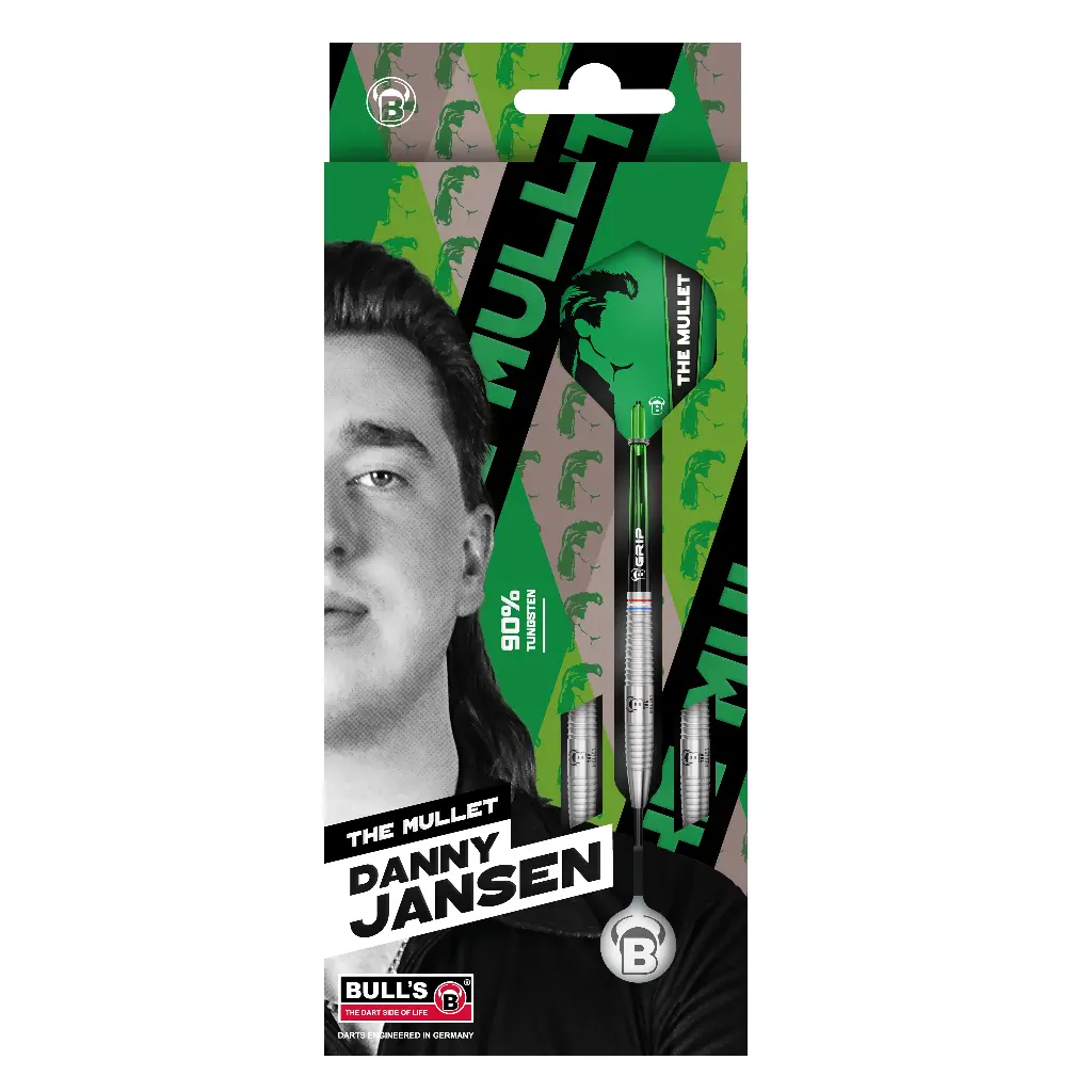 [14247] BULL'S Danny Jansen G2 Steel Dart (22 Gr.)