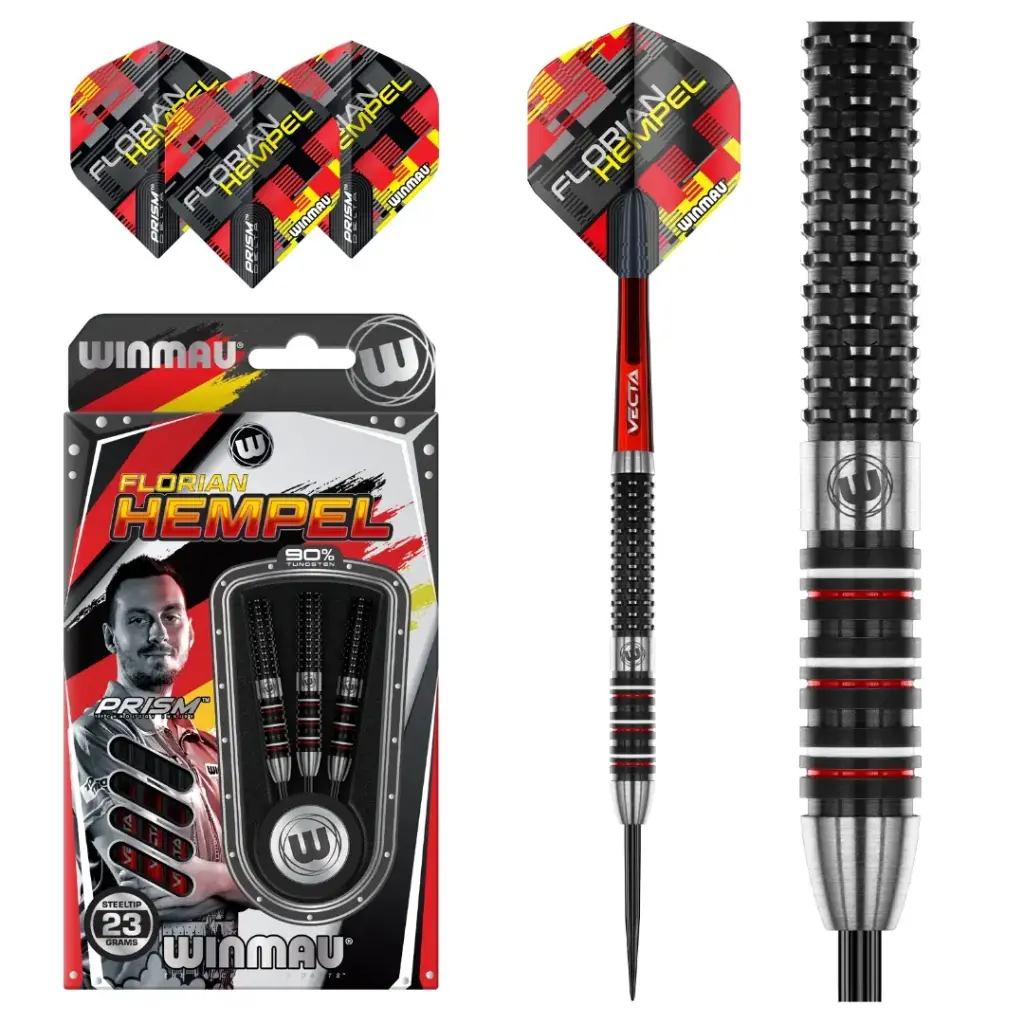 [703601] Winmau Florian Hempel Steeldart  23g/25g (23 g)