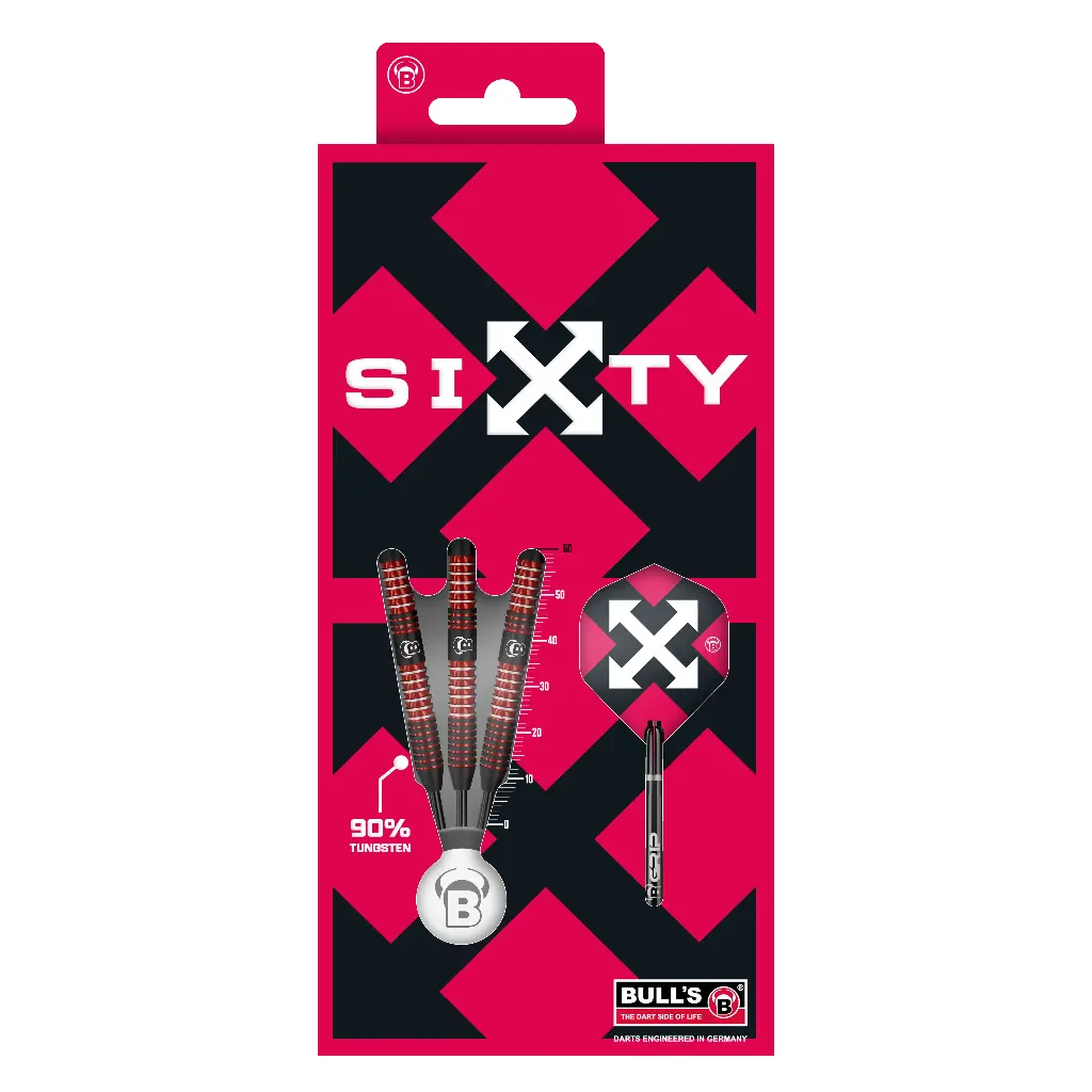 [13165] BULL'S Sixty S1 Steel Dart (25 Gr.)