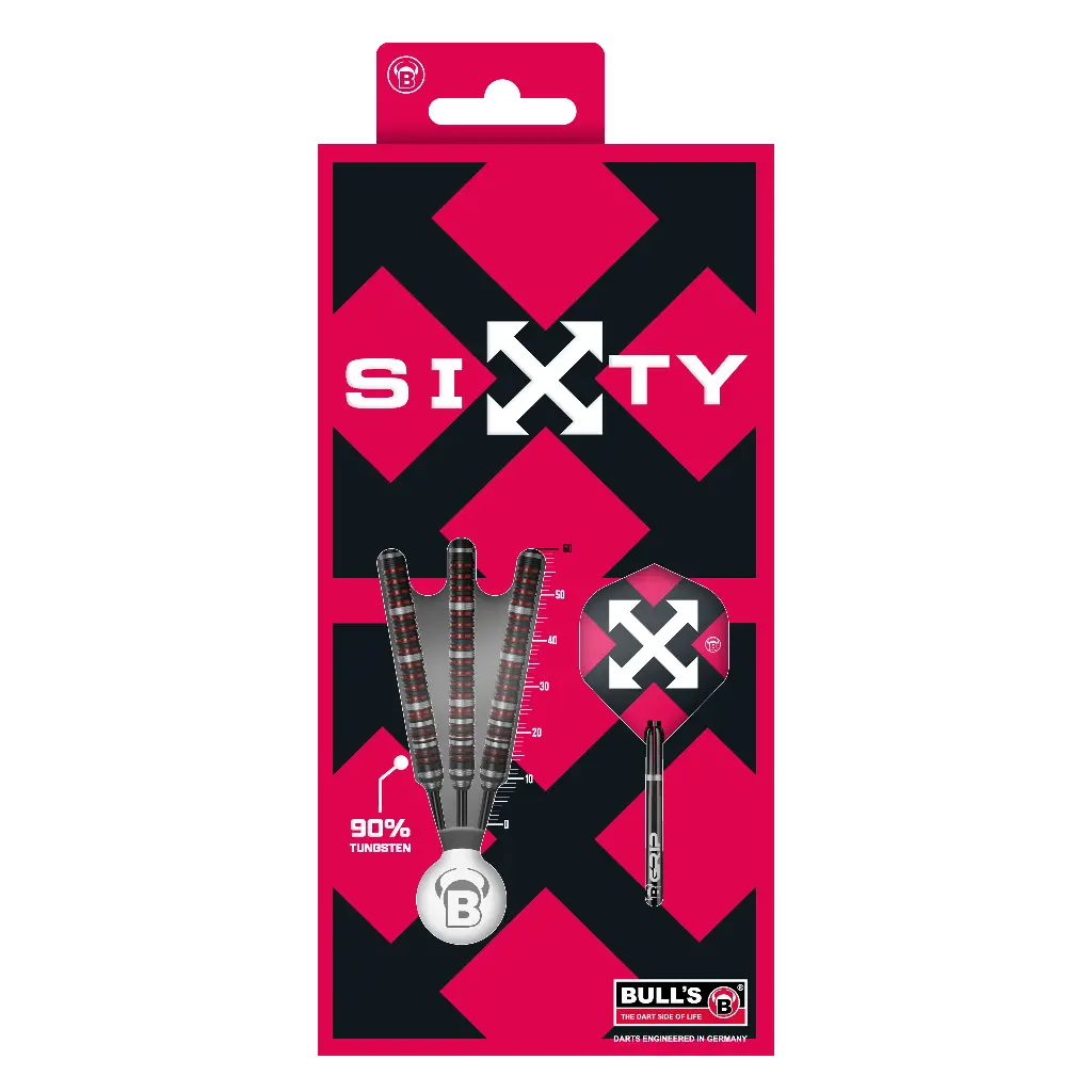 [13175] BULL'S Sixty S2 Steel Dart (25 Gr.)