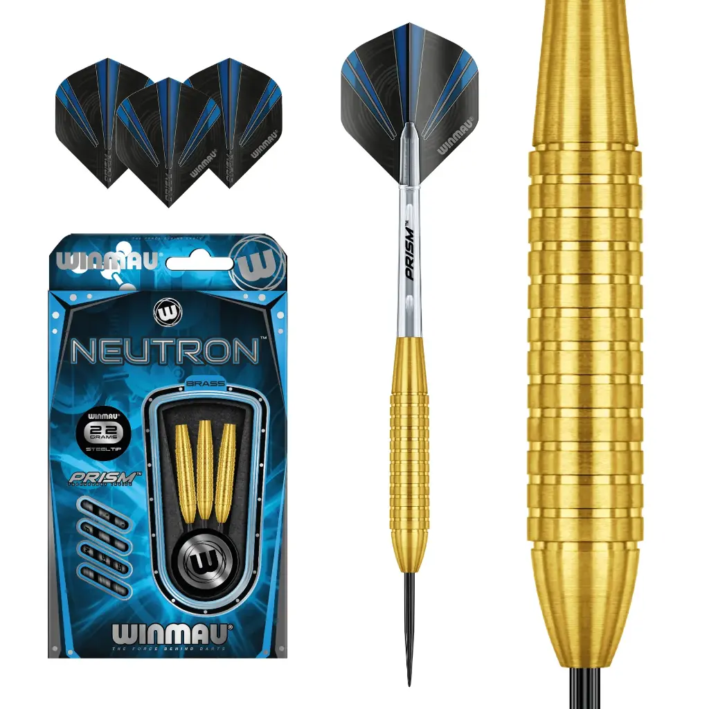 [713801] Winmau Neutron Brass Steeldart 22g/24g (22 g)