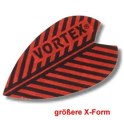 [803701] Dartfly Vortex, Form X (größere Form), rot