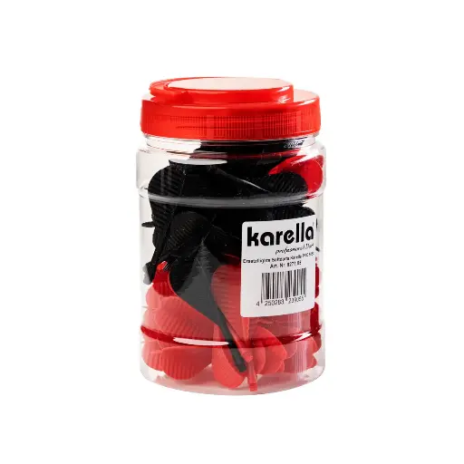 [827105] Ersatzflights Softdarts Karella PVC 50er-Set
