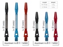 BULL'S Split Aluminium Shaft