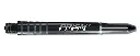 Winmau Prism Force Shaft SCHWARZ  medium/short/intermediate